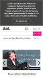 Mobile Screenshot of aol.de